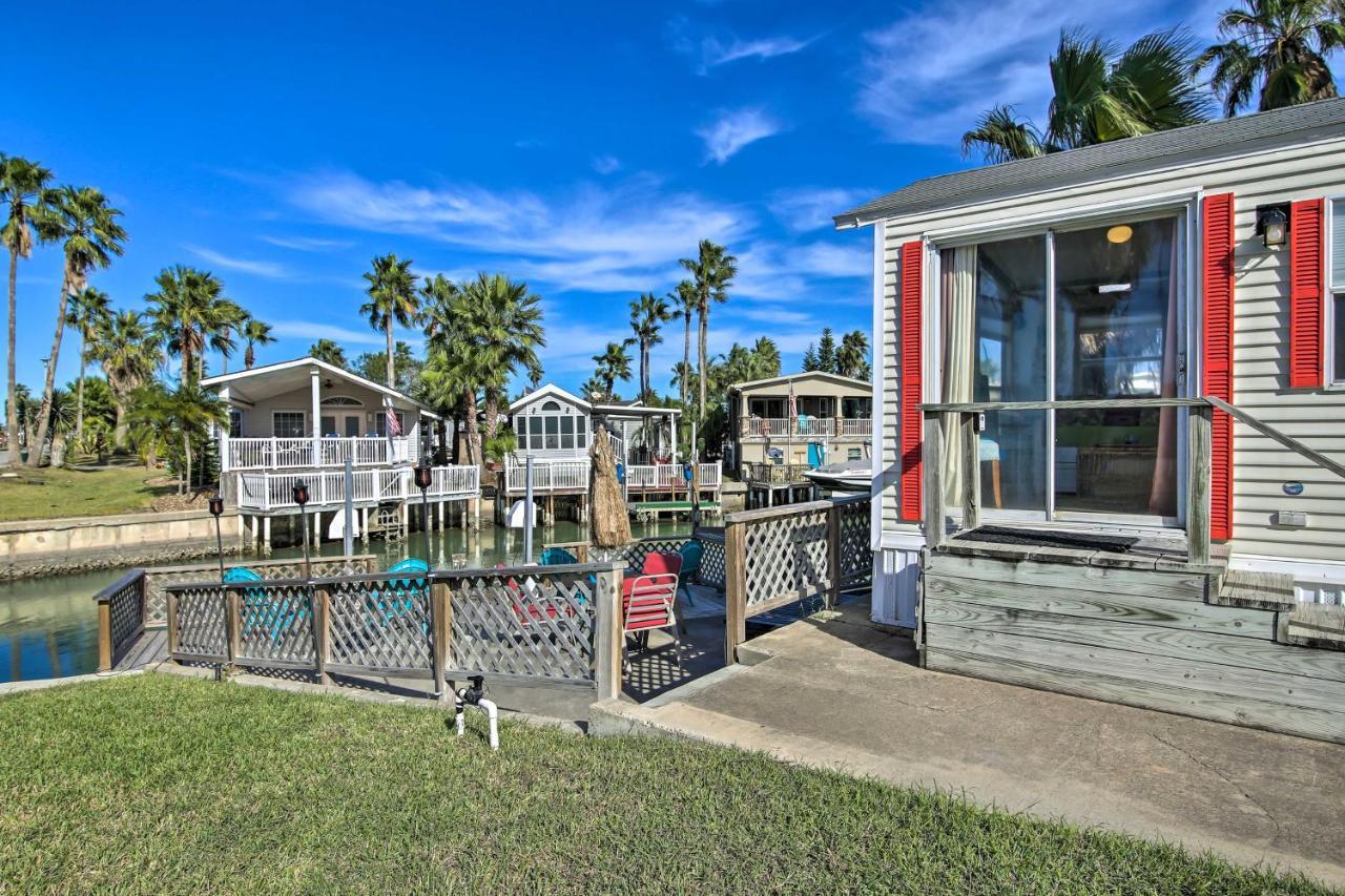 Cozy Waterfront Port Isabel Cottage With Deck! Exteriör bild