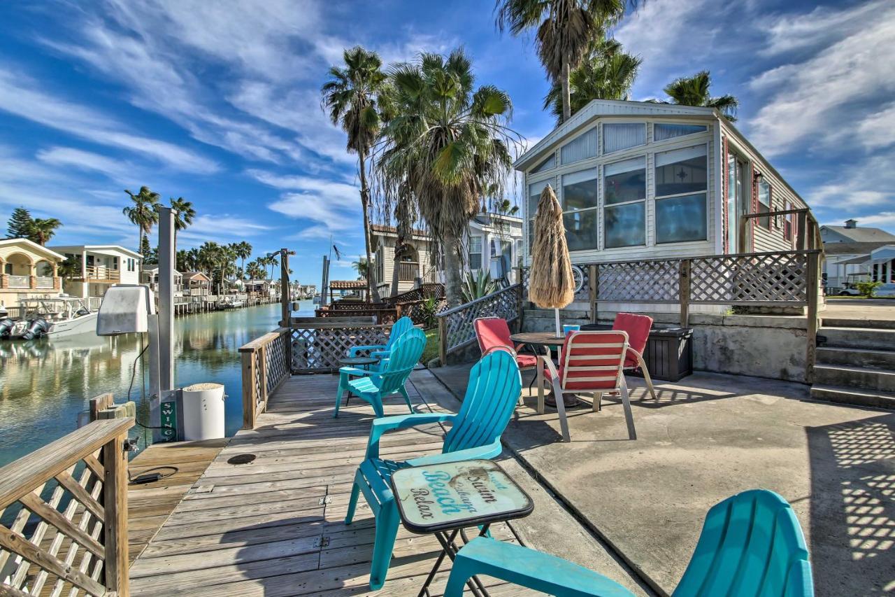 Cozy Waterfront Port Isabel Cottage With Deck! Exteriör bild