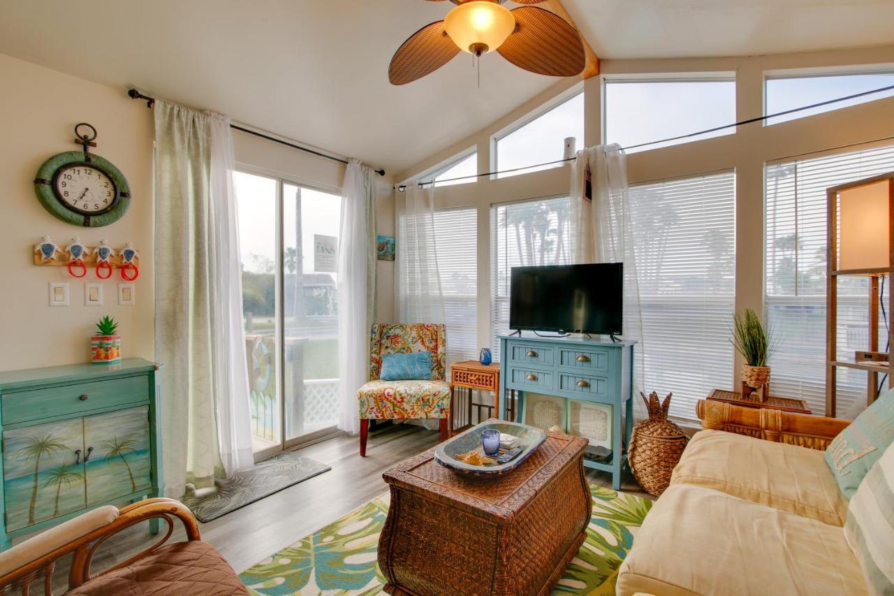 Cozy Waterfront Port Isabel Cottage With Deck! Exteriör bild